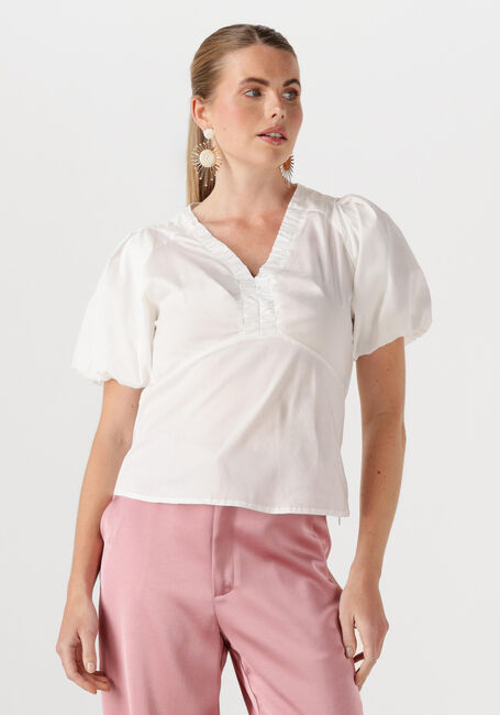 Weiße NEO NOIR Blusen IRINA POPLIN BLOUSE - large
