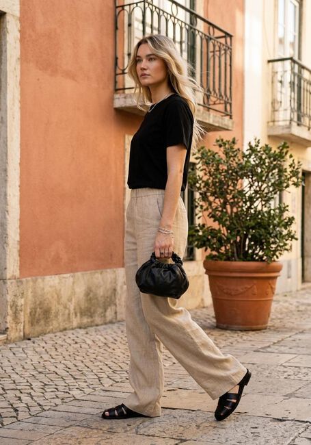 Beige DRYKORN Hose CONSIDER - large