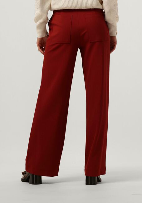 Rote VANILIA Weite Hose TAILORED TWILL MET RING - large