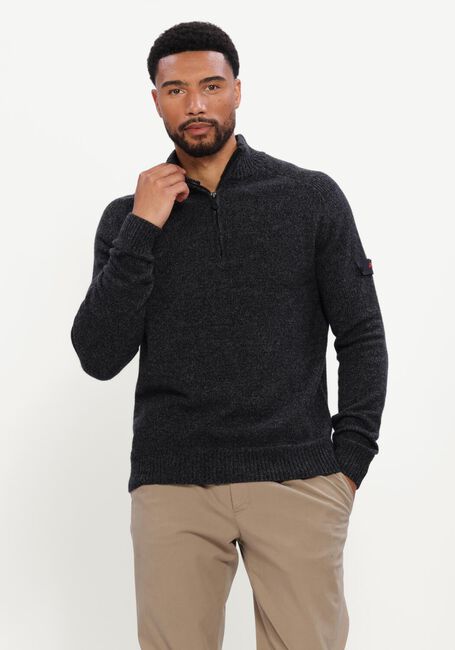 Schwarze PEUTEREY Pullover BRAILLE GRS 04 - large