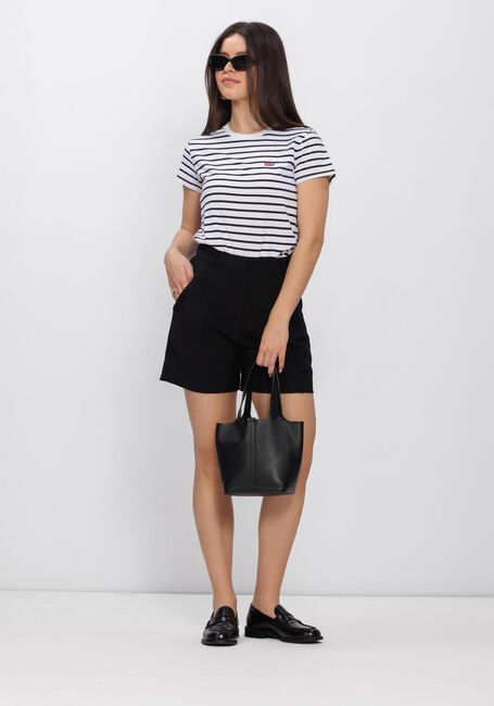 Schwarze GRACE & MILA Kurze Hose SS2613025 - large