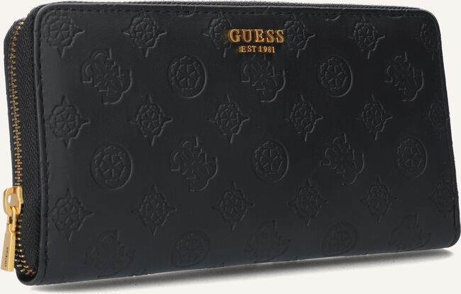 Schwarze GUESS Portemonnaie ZANELLE SLG CHEQUE ORGANIZER Schwarze GUESS Portemonnaie ZANELLE SLG CHEQUE ORGANIZER - large
