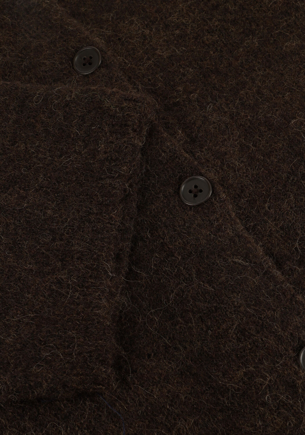 Braune SELECTED WOMEN Strickjacke SLFLULU NEW LS KNIT CARDIGAN - large