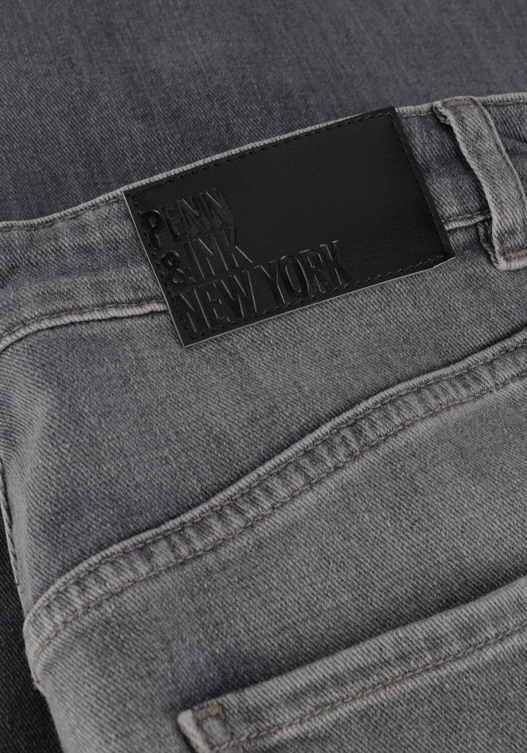 Graue PENN & INK Mom jeans W23Z605 - large