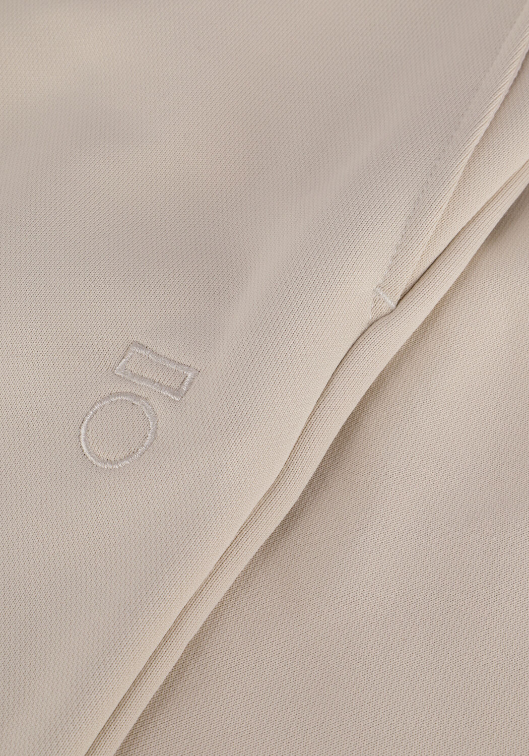 Beige 10DAYS Weite Hose FOLDED WAISTBAND JOGGER - large