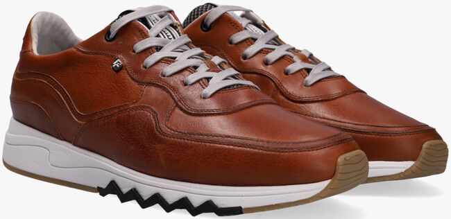 Cognacfarbene FLORIS VAN BOMMEL Sneaker low 16397 - large