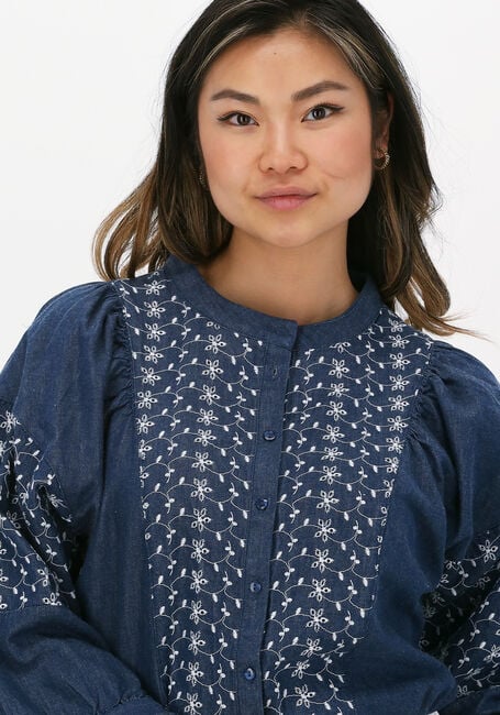 Blaue MINUS Blusen HADLEE SHIRT - large