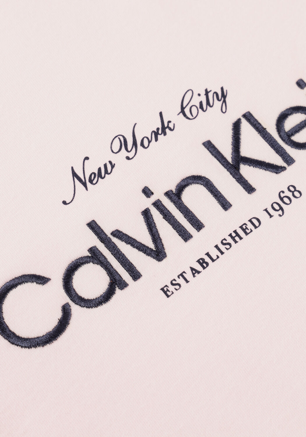 Hell-Pink CALVIN KLEIN T-shirt SS CLASSIC CK NYC LOGO TEE - large