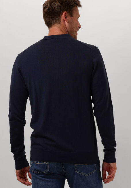Dunkelblau PROFUOMO Polo-Shirt POLO LONG SLEEVE - large