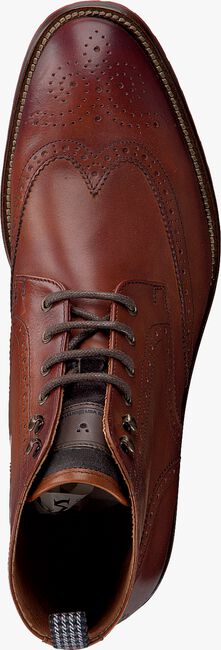 Cognacfarbene FLORIS VAN BOMMEL Ankle Boots 10974 - large