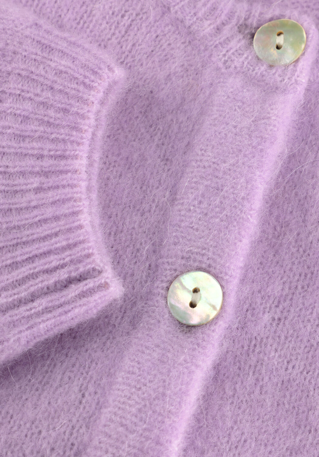 Lila AMERICAN VINTAGE Strickjacke VITOW - large