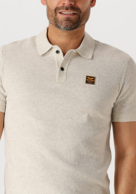 Weiße PME LEGEND Polo-Shirt SHORT SLEEVE POLO COTTON - large