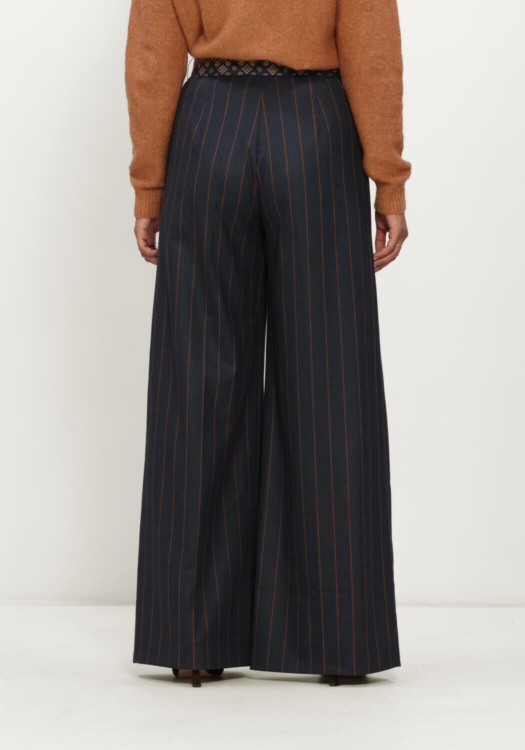 Dunkelblau CAROLINE BISS Hose 4579 - large