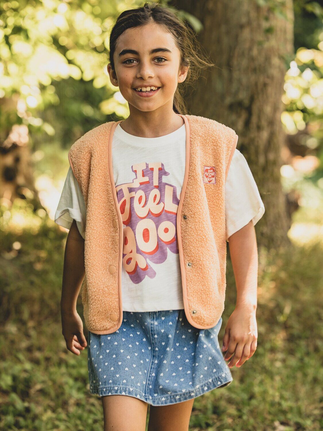 Orangene LOOXS Little Gilet 2601-7020-404 - large