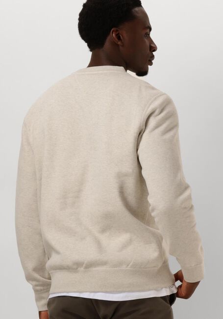 Beige TOMMY HILFIGER Sweatshirt ESSENTIAL FLEECE CREWNECK - large