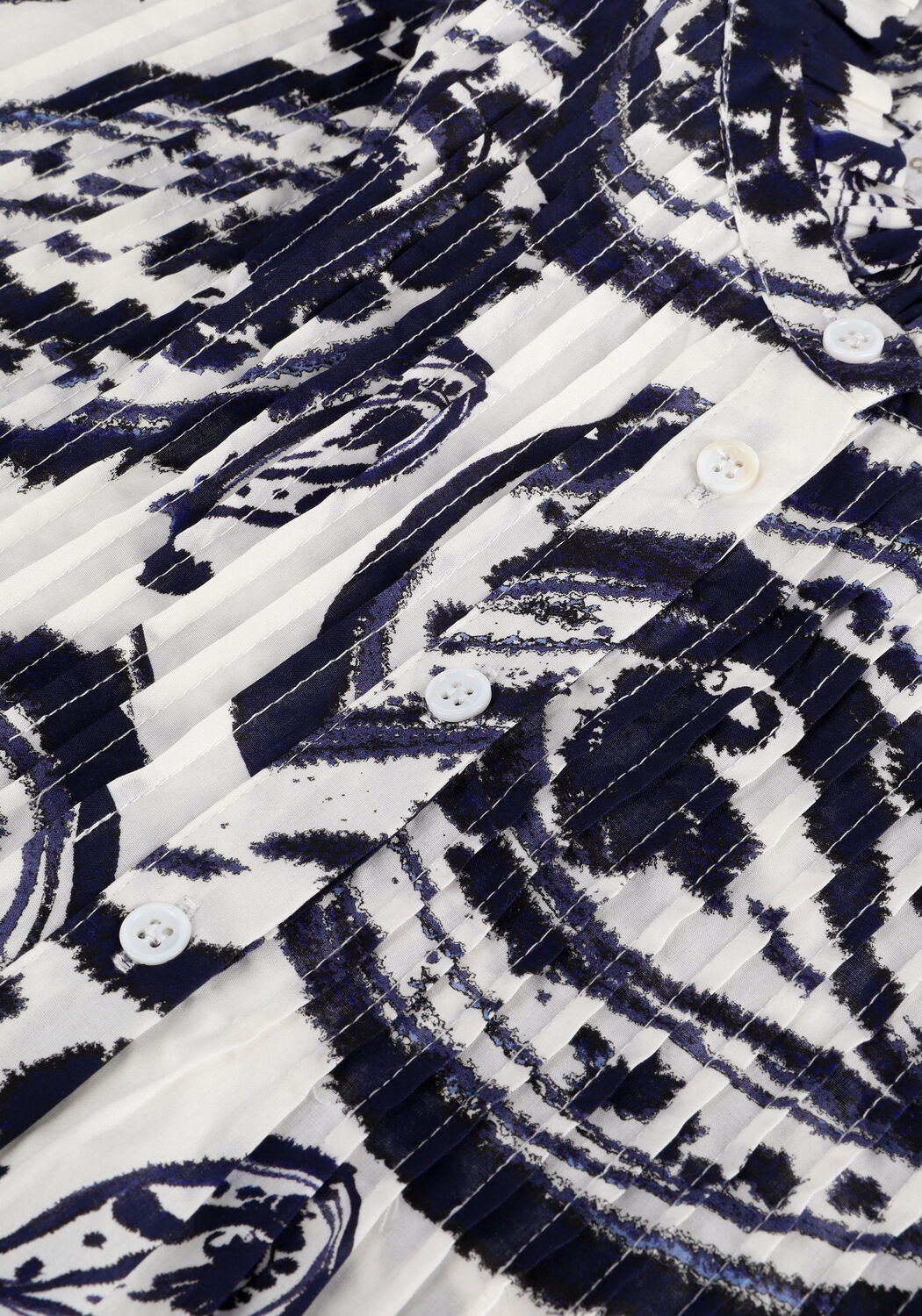 Schwarze DEA KUDIBAL Blusen LINE NS (CO) BLOUSE WITH RUFFLES - large