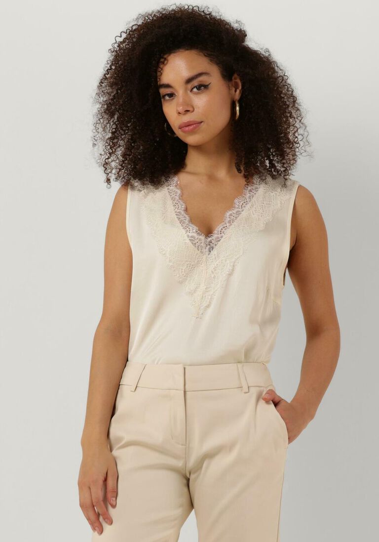 weiße summum top top silky satin (2s2792)