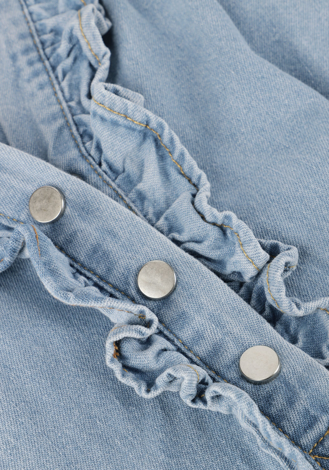 Hellblau NEO NOIR Minikleid ALMA DENIM DRESS - large