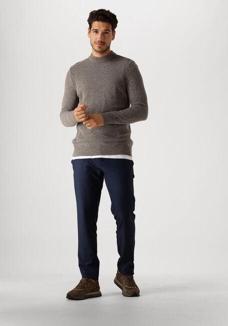 Braune CAST IRON Pullover MOCK NECK REGULAR FIT COTTON MIX - large