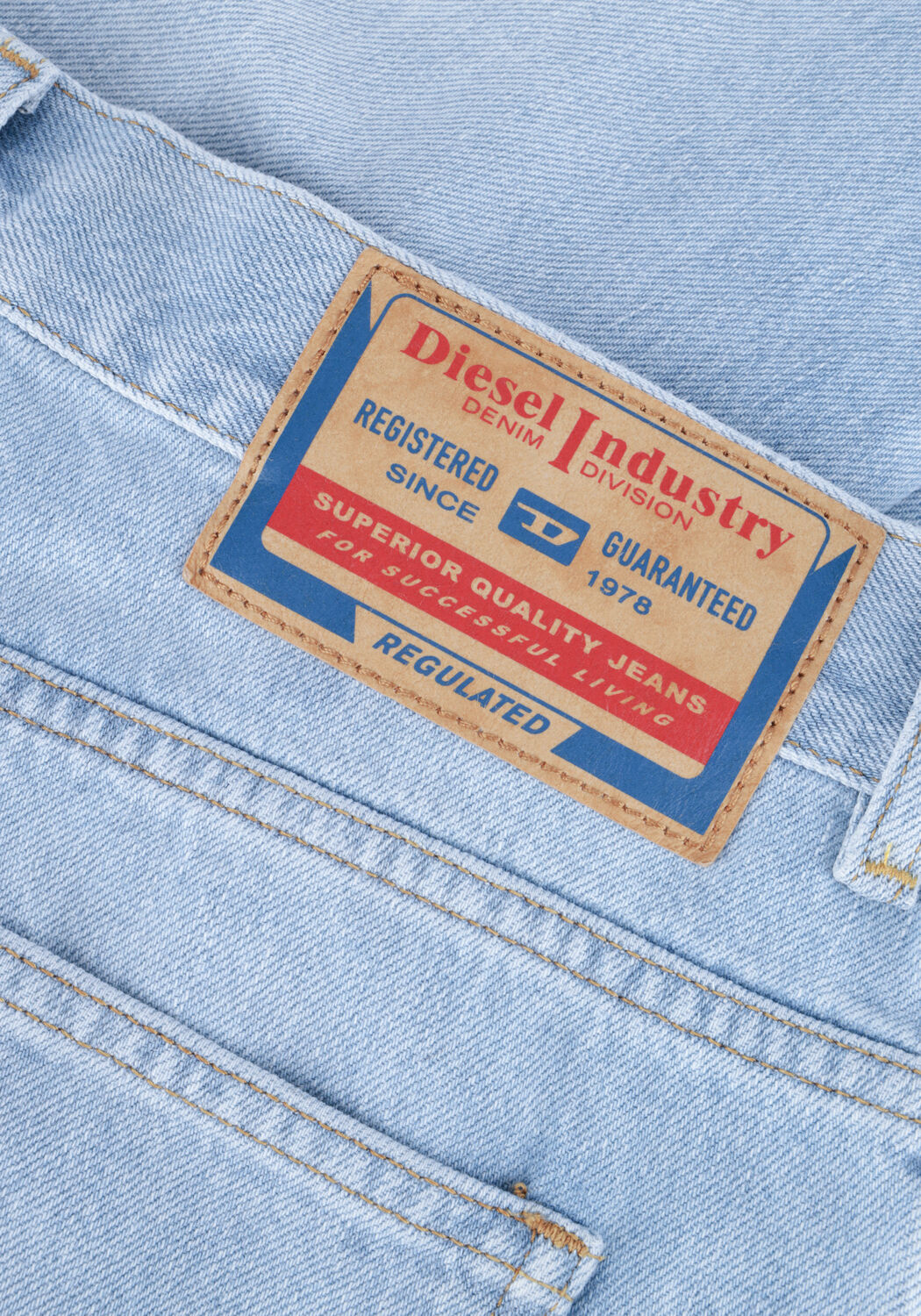 Hellblau DIESEL Mom jeans 2016 D-AIR - large