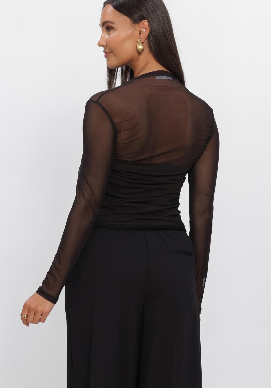 Schwarze EDITED Top INGE TOP - large