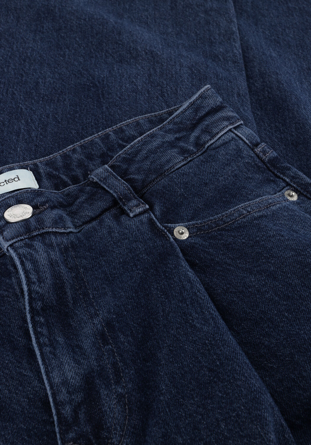 Dunkelblau SELECTED WOMEN Wide jeans SLFEXTRA WIDE SELMA-NOA HW JEANS - large