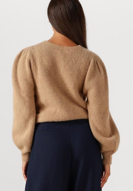 Camelfarbene AAIKO Pullover DENIZE WP 389 - large