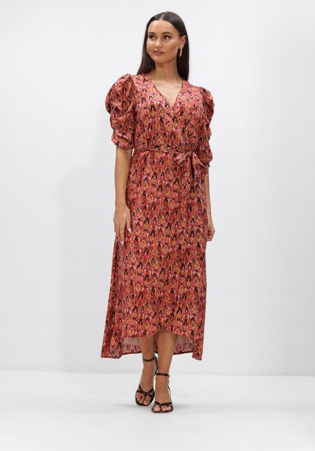 Mehrfarbige/Bunte AAIKO Midikleid PIDA IKAT VIS 512 - large