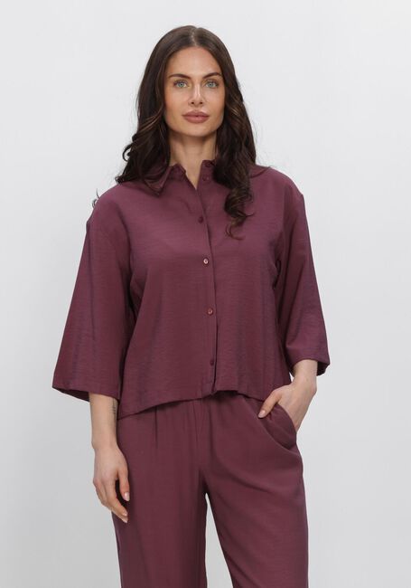Bordeaux MODSTR&Ouml;M Blusen NICKIMD SHIRT - large