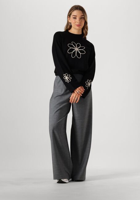 Schwarze OBJECT Pullover OBJLANEY RUBIN LS PULLOVER E DIV - large