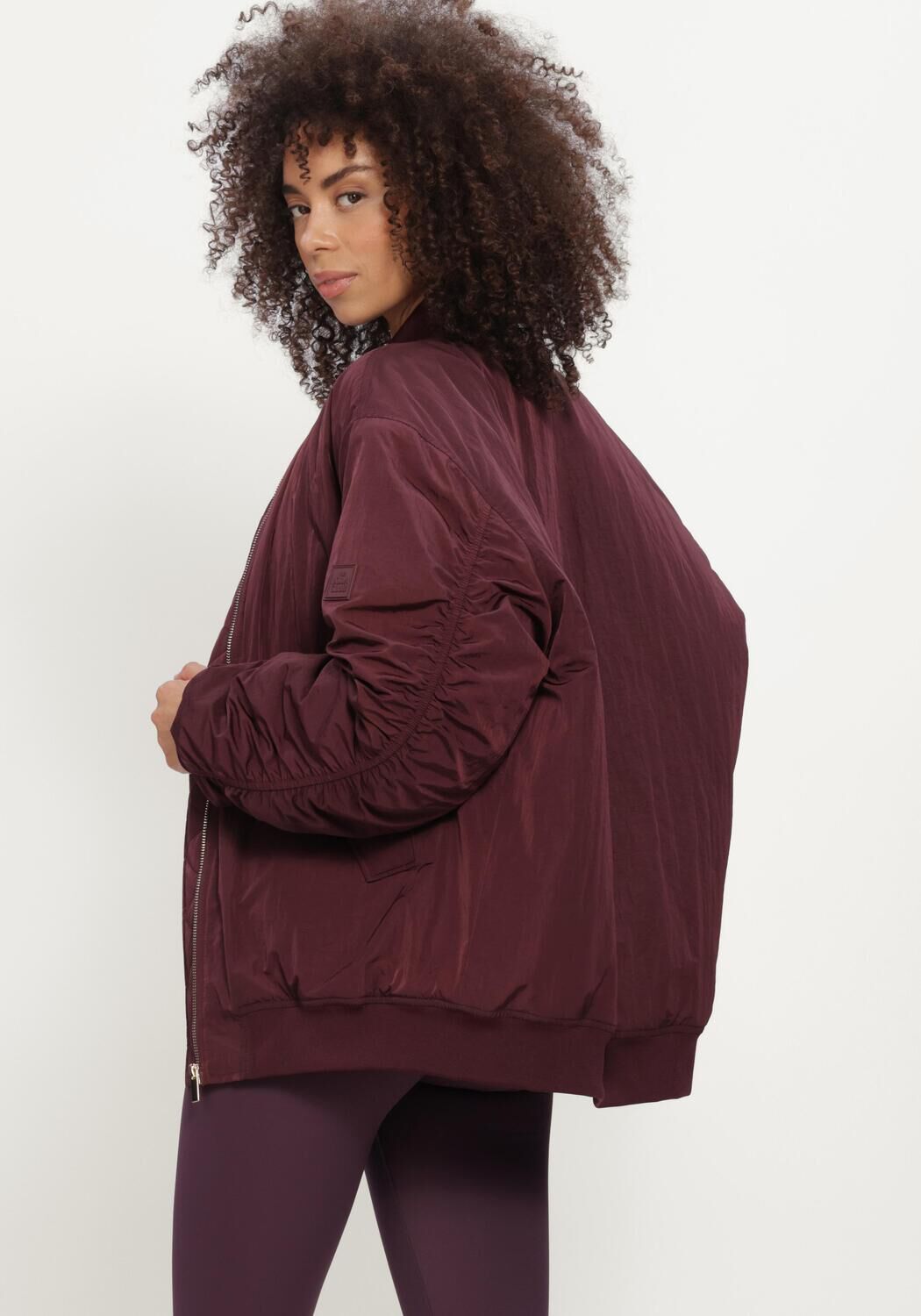 Bordeaux THE LOLA CLUB Jack LINA BOMBER - large
