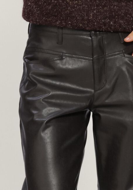 Braune CAMBIO Hosen ELIN VEGAN NAPPA LEATHERSTRETCH - large