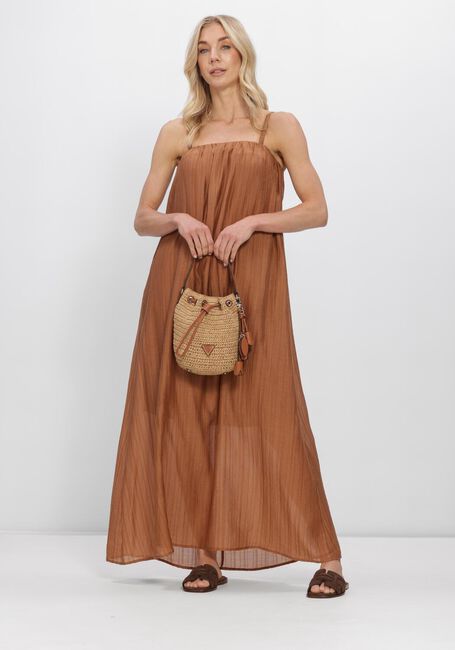 Braune CO'COUTURE Maxikleid REGGIECC STRAP DRESS - large