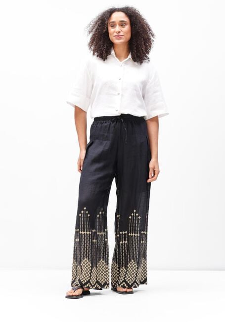 Schwarze GREEK ARCHAIC KORI Hosen S26K-4081083 - large