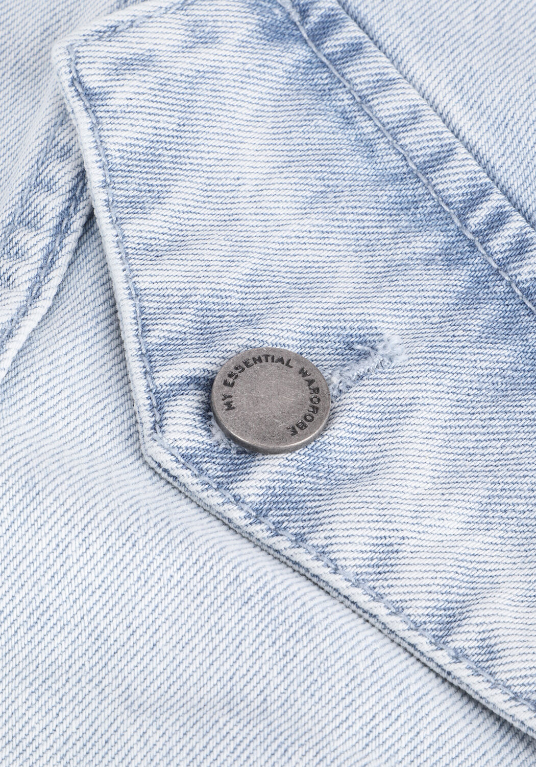 Blaue MY ESSENTIAL WARDROBE Jeansjacke DEAN TULLAMORE 126 JACKET - large