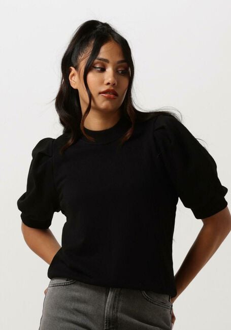 Schwarze MINUS Top MIKA SWEAT - large