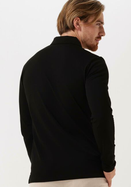 Schwarze TIGER OF SWEDEN Polo-Shirt LARON LS - large