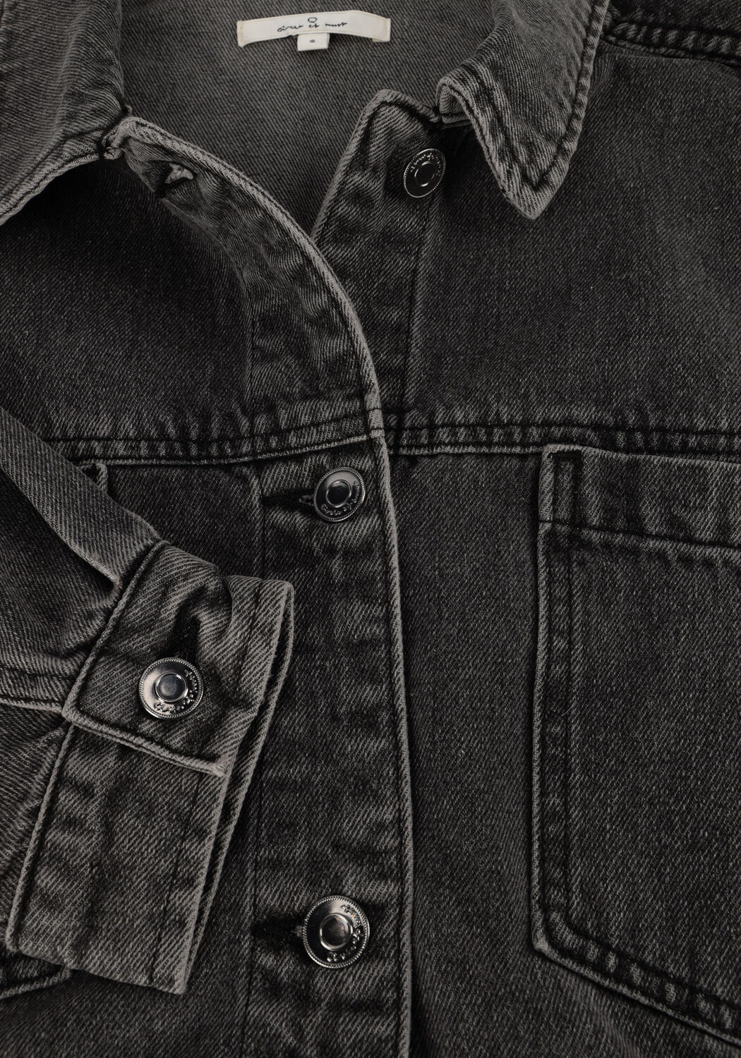 Schwarze CIRCLE OF TRUST Jack SASHA JACKET - large