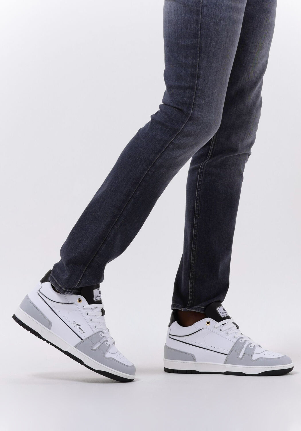 Wei&szlig;e MERCER AMSTERDAM Sneaker Low THE BROOKLYN LOW - large