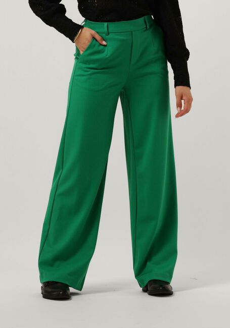Grüne OBJECT Hose OBJLISA WIDE PANT - large