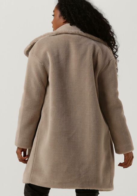 Beige BEAUMONT Teddy-Jacke DOUBLE BREASTED TEDDY COAT - large