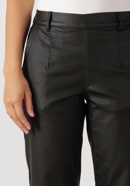 Schwarze OBJECT Hose OBJBELLE LISA COATED PANT NOOS - large