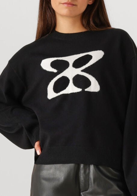 Schwarze STUDIO AR Pullover JOANNE - large