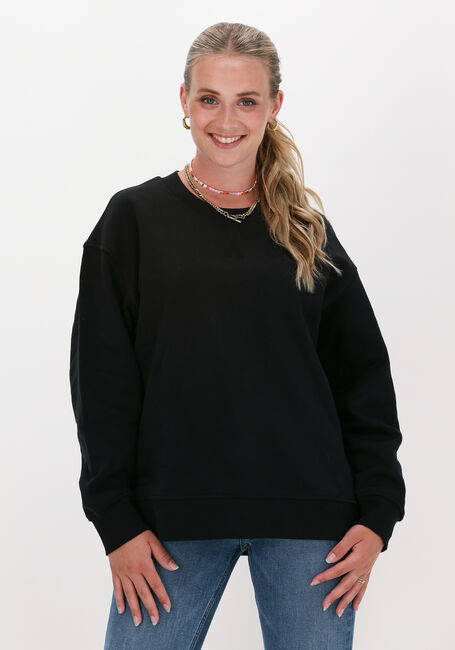 Schwarze SELECTED FEMME Sweatshirt STASIE LS SWEATS - large