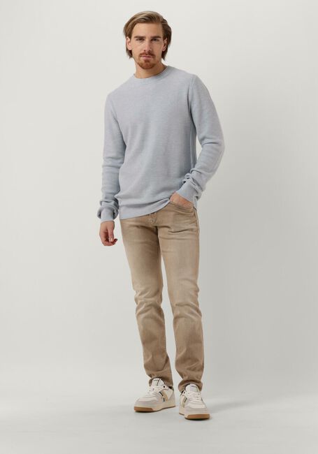 Blaue DSTREZZED Pullover MERCURY CREW MELANGE SLUB - large