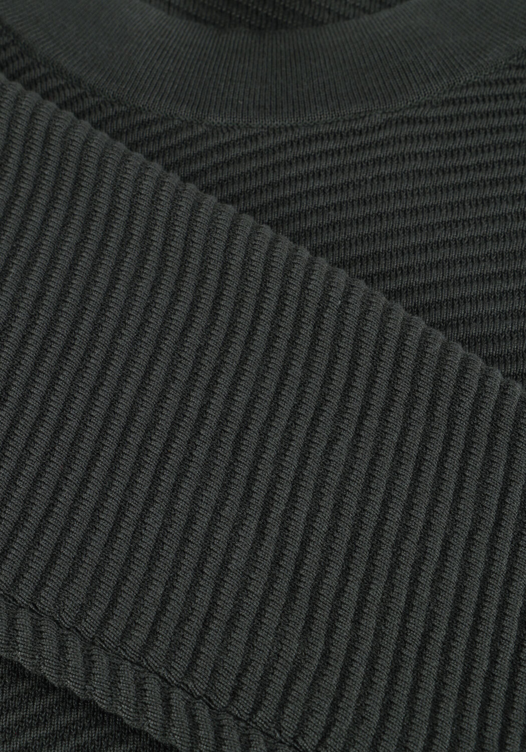 Gr&uuml;ne CAST IRON Pullover MOCK NECK COTTON MODAL - large