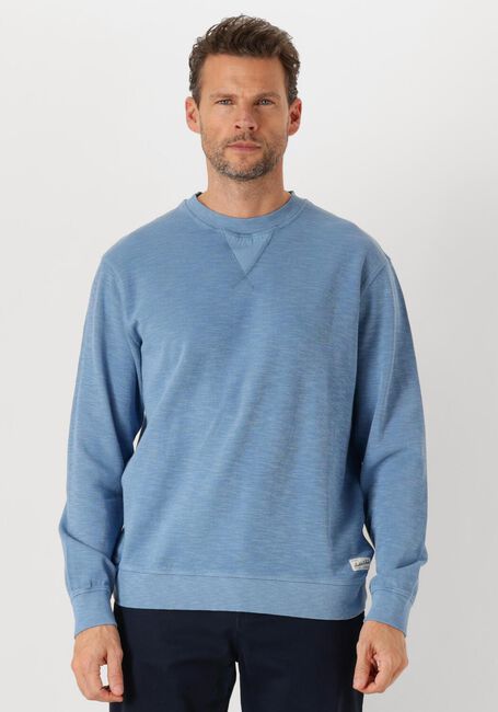 Blaue SCOTCH & SODA Sweatshirt GARMENT DYE STRUCTURED SWEATSHIRT - large