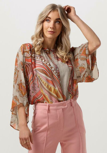 Mehrfarbige/Bunte SUMMUM Bluse BLOUSE BOHEMIAN PRINT - large