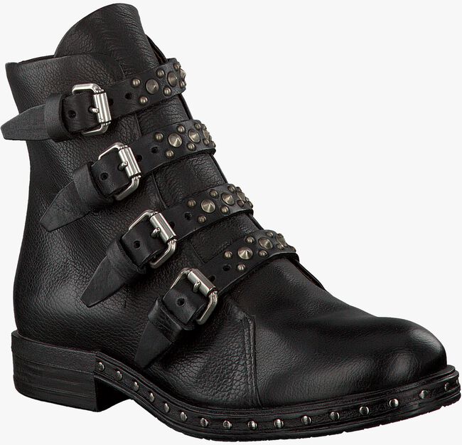 Schwarze A.S.98 Biker Boots 967222 | Omoda