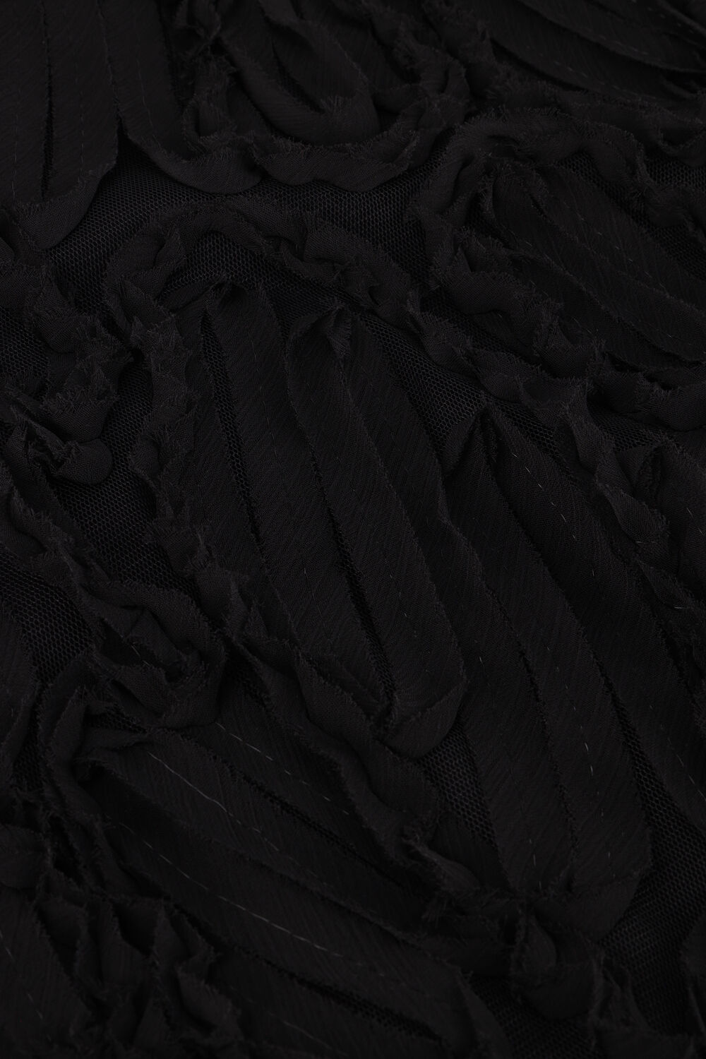 Schwarze CO'COUTURE Blusen SHANIA FLUFFY BLOUSE - large